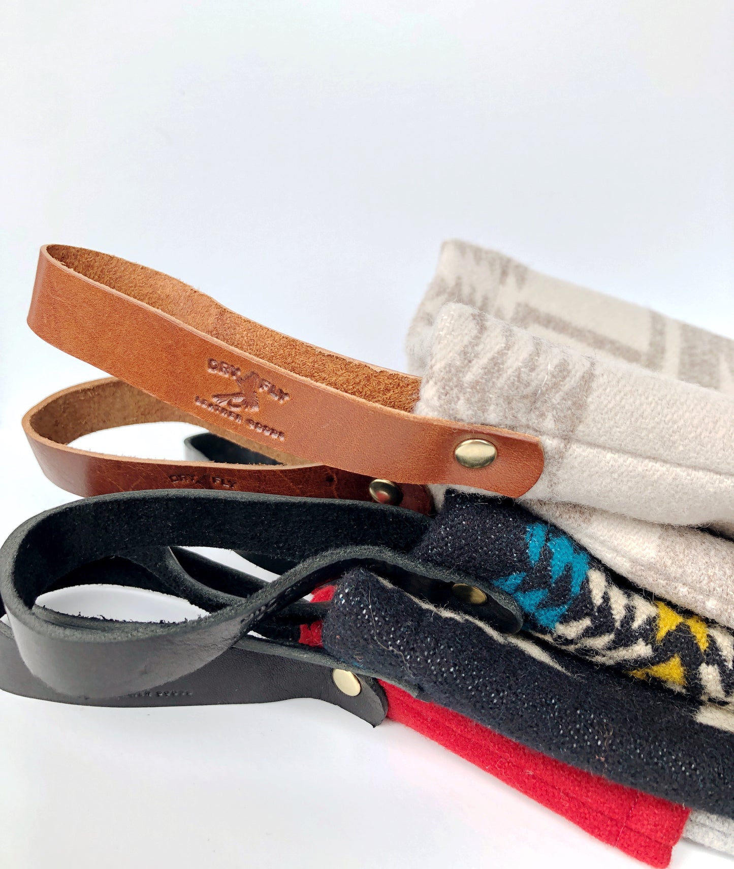 Wool + Leather Stockings