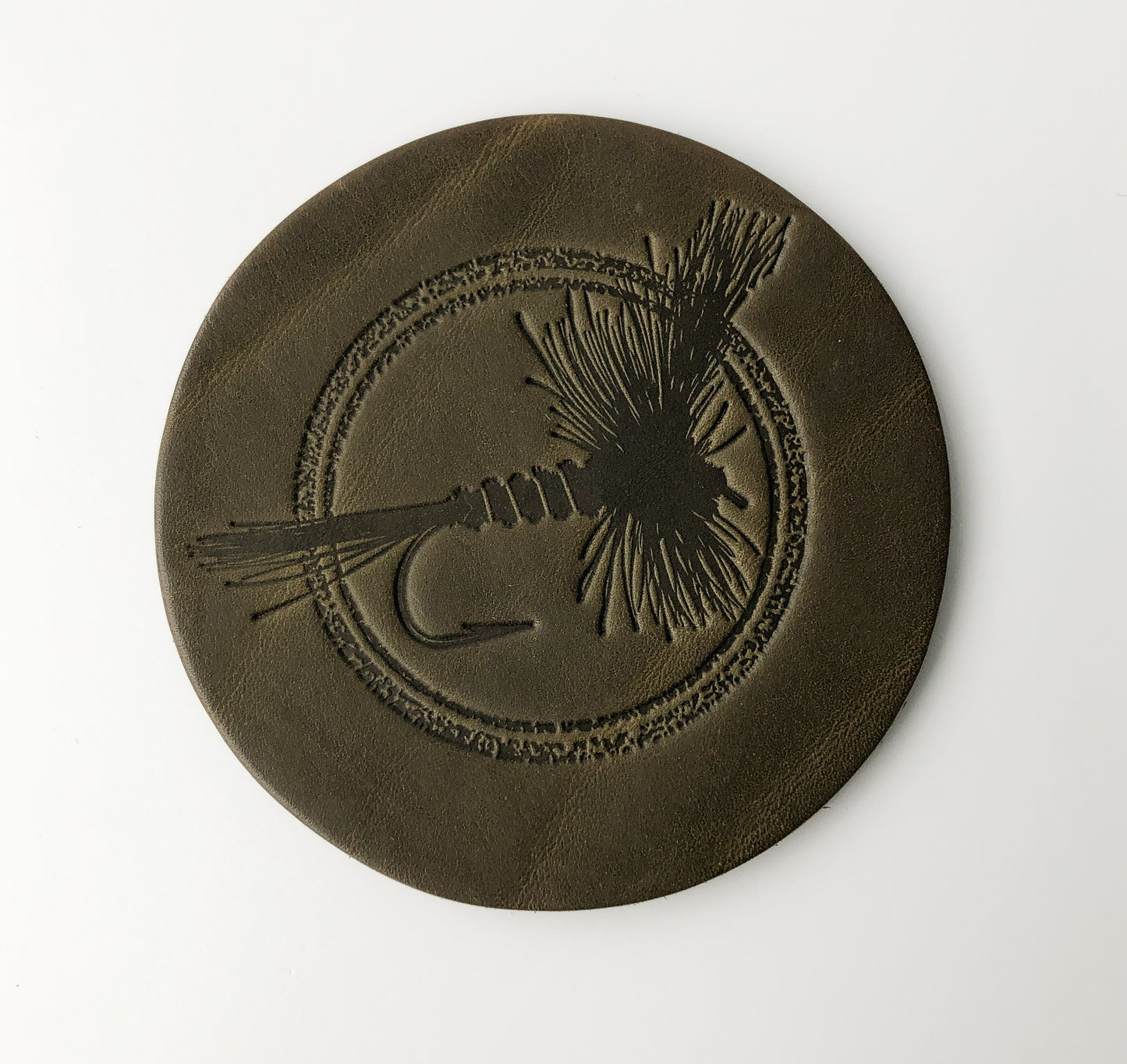 Leather Coaster Set of 4