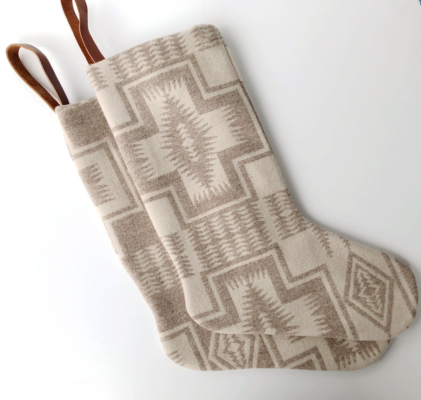 Wool + Leather Stockings