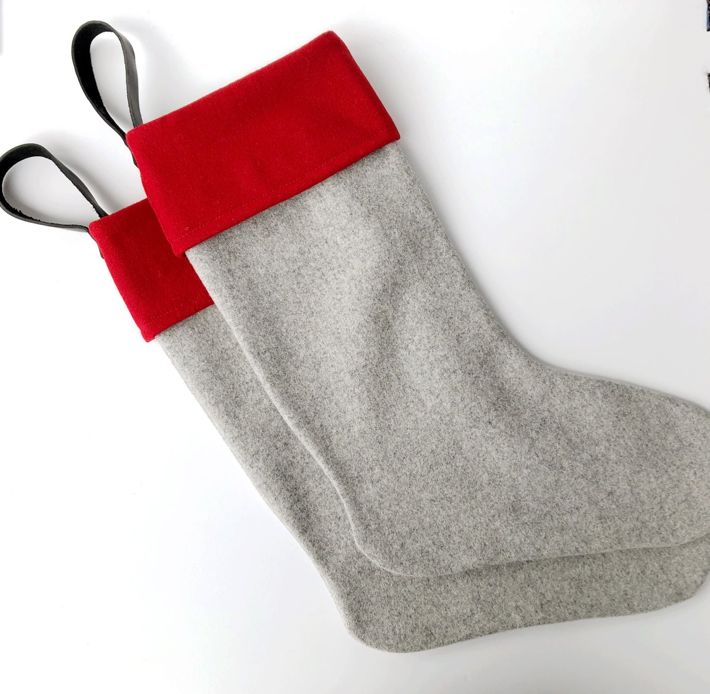 Wool + Leather Stockings