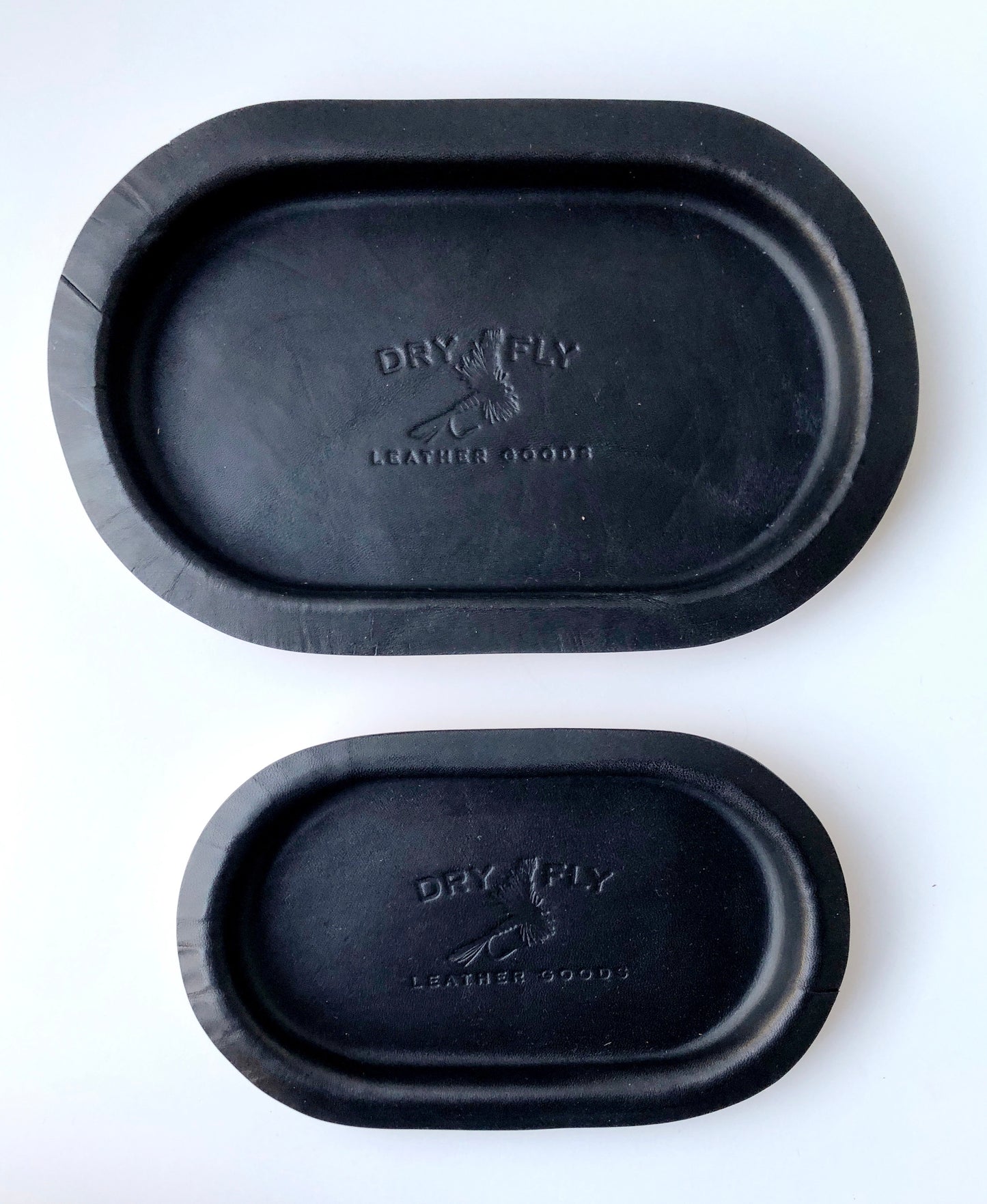 Leather Valet Tray - Oval