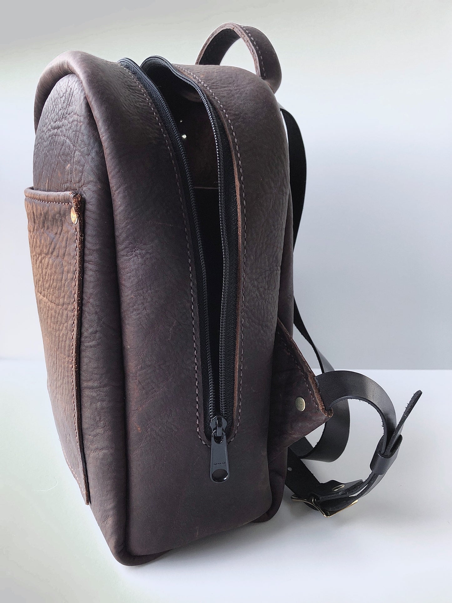 Leather Mini-Backpack