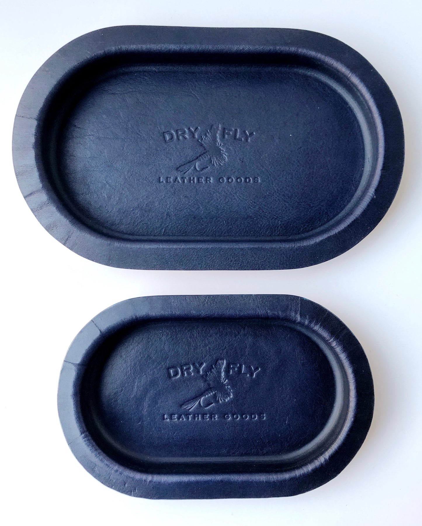 Leather Valet Tray - Oval