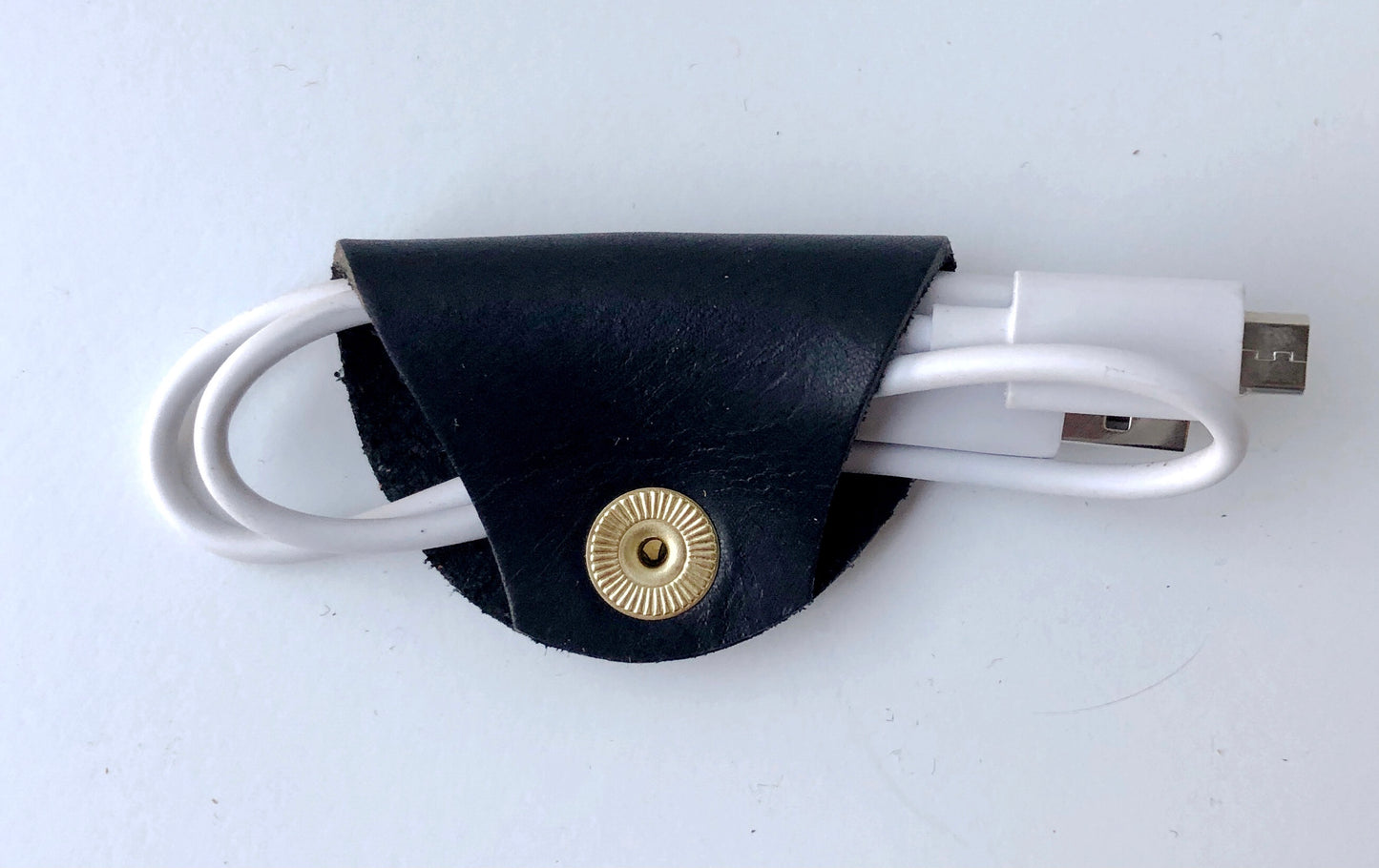 Leather Cord Holder