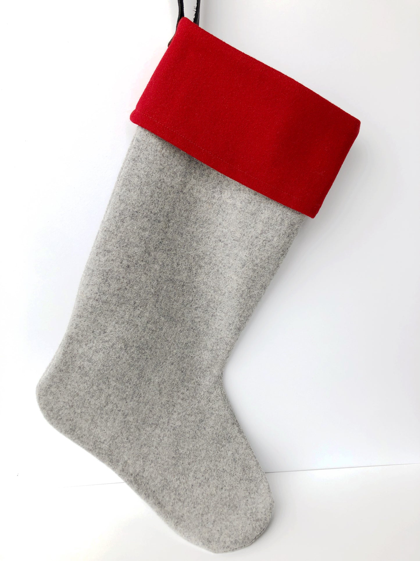 Wool + Leather Stockings