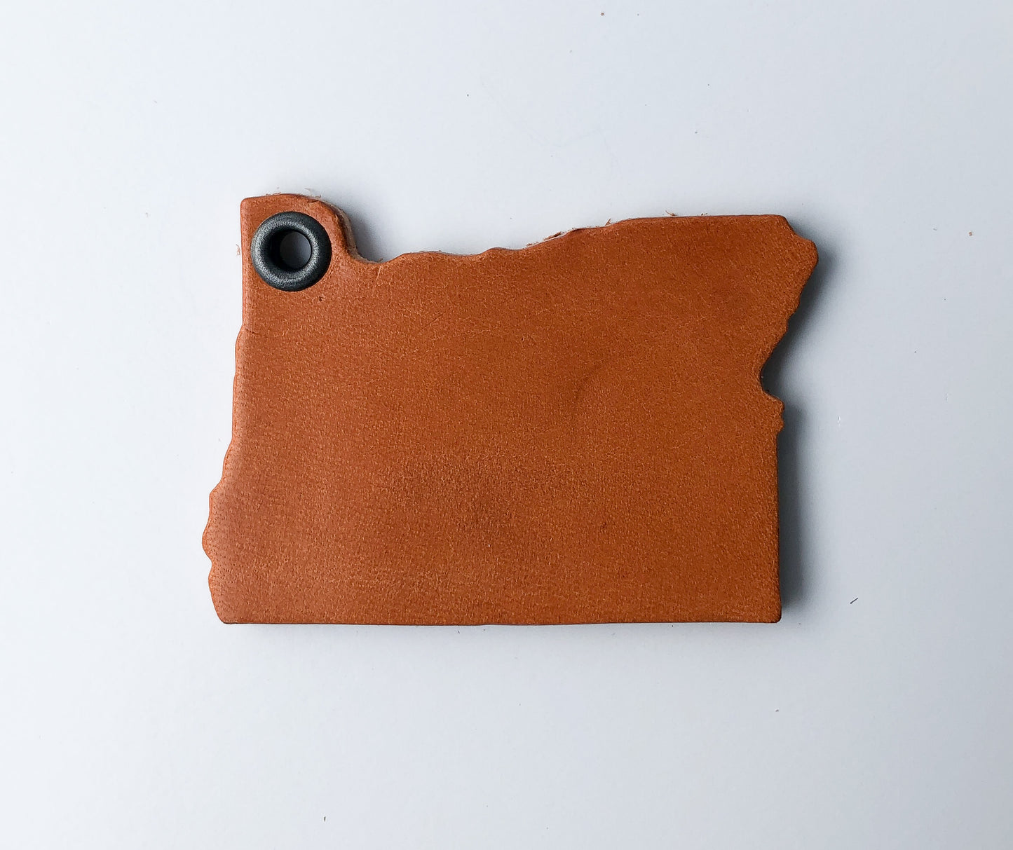 Leather Key Chain - Oregon